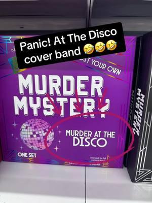 Game found at 5 Below! #fivebelowfinds #panicatthedisco #iwritesinsnottragedies #fivebelow #afeveryoucantsweatout #boardgames #disco #patd #coverband 