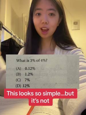 If you are good at multiplying decimal numbers i would actually recommend that way!! #looks #simple #not #hard #question #sat #learn #math #bigbraintutor #education #study #studytok #school #psat 