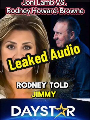 Leaked audio of Joni Lamb upset that a long time friend-tried to stop her from marrying Dr.Doug Weiss. We reports you decide! #JoniLamb #daystar #BehindTheScenes #daystartv #christiantiktok #DrDougWeiss #rodneyhowardbrowne #jonathanandsuzylamb #jonathanlamb #leakedaudio #leakedfootage #