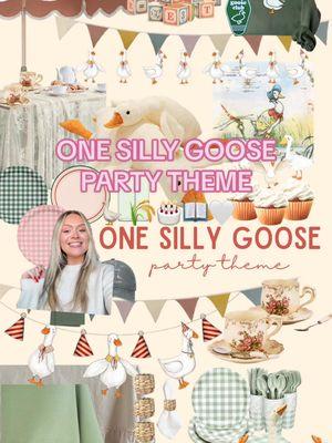 Replying to @its.briezie #greenscreen ONE SILLY GOOSE FIRST BIRTHDAY 🎂🤍🪿🌾obsessed with this nursery rhyme vibe theme. you can shop all these party supplies on our amazon storefront 🛒 comment “goose” and we will send you the shopping list 🪿 #onesillygoose #onesillygooseparty #firstbirthday #firstbirthdaypartytheme #partythemeideas #partytheme #partythemeinspo #firstbirthdaypartythemeidea #partyinspo #partyhosting #hostinghacks #hostingideas #birthdaypartythemes #1stbirthday 