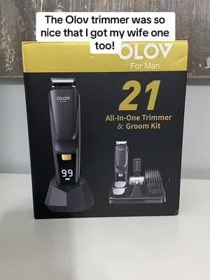 Hers is so sleek and pretty! #olovtrimmer #olovhairtrimmer #olovbodyhairtrimmer 