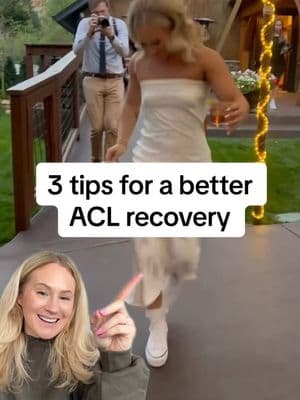 If you want to increase your chances of a successful recovery head to the form at the top of my profile ➡️  #aclrecovery #aclsurgery #acljourney 