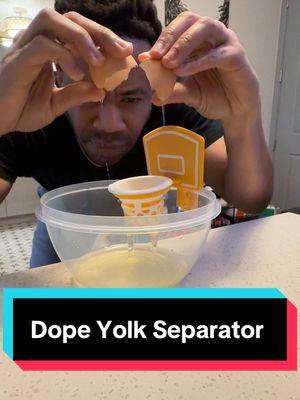 It’s a vibe. Grab it from TikTok Shop, the orange link above.  #eggs #yolk #yolkseparator #KitchenHacks #cookingtiktok #cookingtips #easycooking #breakfastideas 