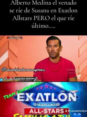 #exatlon #exatlonusa #exatlonallstars #telemundorealities #telemundo #azules #rojos #entretenimiento #mexico #usa🇺🇸 #rd #parati #foryoupage #fyp #albertomedina #elvenado @Juanita @Juanita @🪽🇸🇻RACHEl🇸🇻🪽 @alba iris 12 @babevalerie4 @❤️Cristy 🌹🕊️ @elizabethaponte80 @Fabooirazu👻👻 @serrano071421 @Julie Perez @Julymex🇲🇽🐢🐯💄 