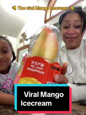 🥭 #viralmangoicecream #mangos #mangoicecream #asianfood #icecream 