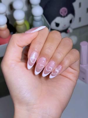 some tips on the cateye heart nails 💗  products:  @junie rawraw rose quartz rs24  #cateyenails #heartnails #valentinesnails #nailtutorial #gelextensions 