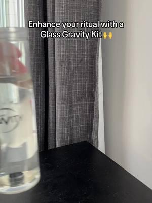 Enhance your ritual with a Glass Gravity Kit by @gallantgravity 🙌 #gallantgravity #fyp #dointime 