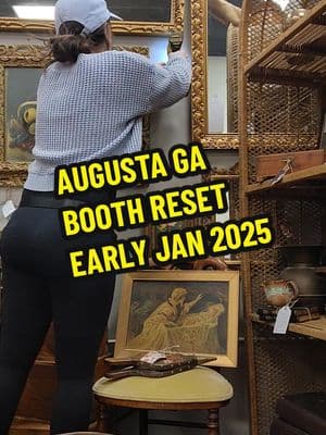 Replying to @dkeliuot Another booth reset at Uptown Marketplace in Augusta Ga!!  Excuse my raspy voice in my current voiceovers,ya girl is recovery from a cold from Hell itself.  #boothreset #vintagebooth #antiquebooth #antiqueboothmall #resellercommunity ##resellertiktok #fulltimereseller #reseller #reselling 