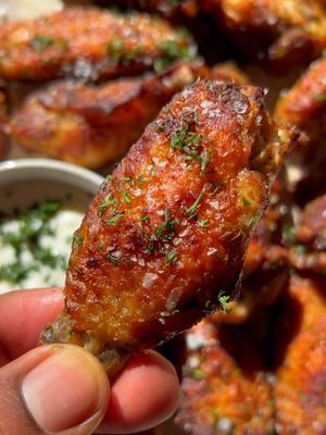 salt, vinegar & ranch wings just dropped on kasimhardaway.com—whip out the @Instant Pot vortex air fryer for the best CRONCH. #fyp #xyzcba #foryou #foryoupage #FoodTok #Foodie #foodph 