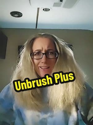 You need the unbrush plus! #TikTokShop #unbrush #unbrushplus #unbrushplusreview #notangles  #besthairbrush #jasandash 