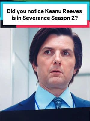 Did you notice Keanu Reeves is in Severance? #severance #adamscott #benstiller #thriller #tvshow #tvshows #moviedetails #hiddendetail #moviefact #moviefacts #movieclips #moviescenes #behindthescenes #easteregg #eastereggs