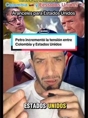 Gustavo Petro incrementa las tensiones con EEUU 🇺🇸 #ajcreciendo #estadosunidos🇺🇸 #eeuu #ajinformando #donaldtrump #fuerapetro #colombia 