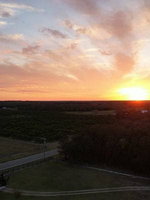 Sunset and Amazon delivery.  #eveningsunset #sunset #amazon #amazondelivery #amazontruck #countryliving #florida #polkcountyfl #floridacheck #woods #land #wideopenspaces #creek #grove #foryoupage #fypシ #fypage #fypシ゚viral #fyppppppppppppppppppppppp #sky #skyline #views #viewsfordays 