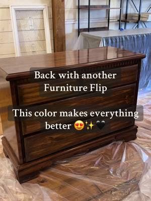 Back with another #furnitureflip #transformation #DIY #furnituremakeover #paintedfurniture #urbanfarmhousebellmore #fyp 