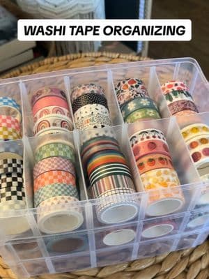 Replying to @Megan Ward organizing my wash tape! all from amazon 🎨🖍️ on my storefront on the junk journal list💌 #junkjournal #craftsupplies #junkjournaling #junkjournalideas #asmrorganizing #washitapeaddict #junkjournalwithme #craftsupplies #craftingsupplies #washitape junk journaling // washi tape // craft supply organization 