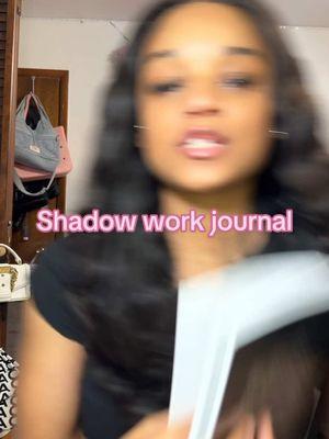 The shadow work journal! 🎀 #shadowwork #shadowworkjournal #shadowworkprompt #shadowworkprompts #journaling #shadowworktips 