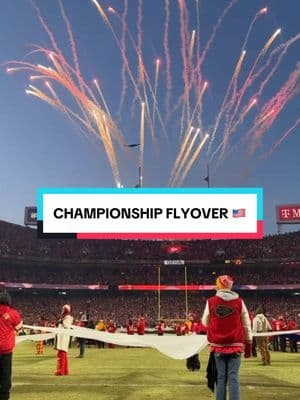 HOME OF THE… 🇺🇸 #chiefs #nfl #nflgameday #flyover