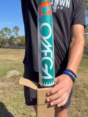 Demarini OMEGA First Swings #baseball #review #unboxing #baseballlife @DeMarini Sports #fyp #thebullpentraining #baseballboys #foryou 