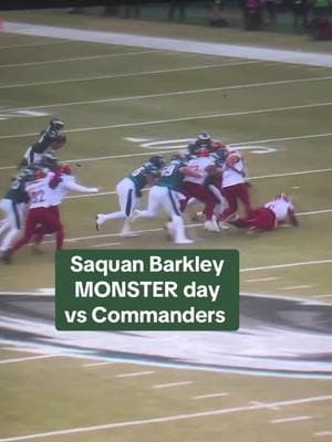 Big time #nflfootball #saquanbarkley #eaglesfootball #commanders #NFLPlayoffs #nfchampionship #sportstiktok #filmbreakdown 