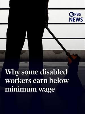 Why some disabled workers are paid less than the federal minimum wage The national minimum wage today is just over $7 an hour. But a provision in a landmark labor law from nearly 90 years ago allows employers to pay certain workers with disabilities less than that. Ali Rogin speaks with Maria Town, president and CEO of the American Association of People with Disabilities, for our series “Disability Reframed.” #pbsnewshour #pbsnews #newshour #disabled #disabledpeople #disabilities #minimumwage #laborlaw #workers