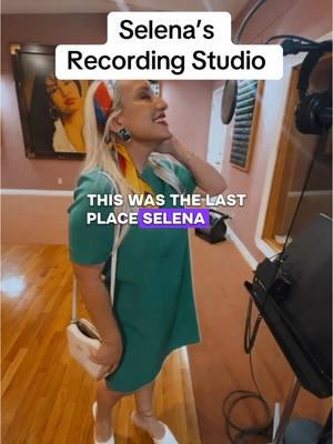 Selena’s Recording Studio. Also where Jlo learned to lip sync. #selena #selenaquintanilla #selenaylosdinos #selenaquintanillafans #selenaquintanillaedit #selenaquintanillaperez🌹 #selenaquintanillaforever #corpuschristitexas 