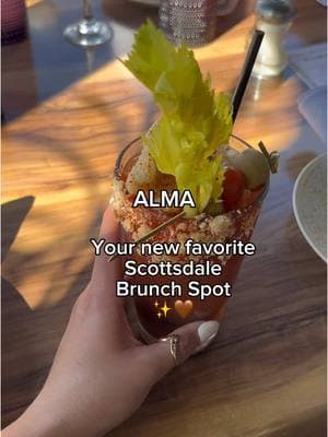 ALMA has a new brunch menu you DONT want to miss #brunch #brunchtok #azbrunch #scottsdalebrunch #scottsdalefoodie #scottsdalerestaurant #azrestaurant #phoenixfood #phoenixfoodie #foodcontentcreator 