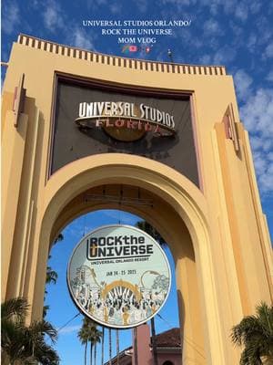 Universal Studios Orlando / Rock the universe vlog 🎢🎟️🎸🎶 full first day, got in almost 20k steps and I am wiped 😭 #momvlog #universalstudios #rocktheuniverse #rendcollective #christianconcerts #brandonlake #rocktheuniverse2025 #MomsofTikTok 