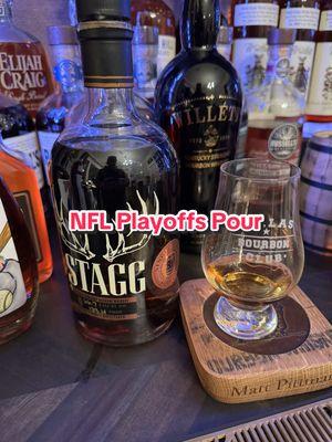 Tonight’s pour for Sunday Night Football - Stagg 133.4 proof by @Buffalo Trace Distillery that I acquired in a charity purchase at a the Park Cities Quail Coalition dinner. Cheers everyone! #MeatChurch #TexasBBQ #Whiskey #Bourbon #Stagg #StaggJr #DallasBourbonClub #NFL #Football #MeatChurchBBQ #HappyHour #WhiskeyTikTok #BourbonTikTok 