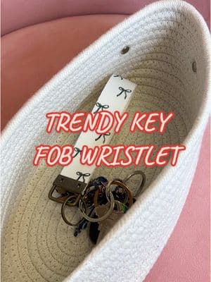 Keep your keys close at hand with this convenient and stylish key fob wristlet! 🌸 Durable, compact, and lightweight design makes it perfect for on-the-go lifestyles.🏃🏼‍♀️ Choose from multiple patterns to suit your personal style! Never lose your keys again with this trendy accessory! 🔑🎀🖤
 #girlythings #fashionaccessories#keyfobwristlet #keychain #bows #keywristlet #keychain #bowgirll #girlythings #accessories #tiktokmademebuyit #TikTokShop #giftideas #giftsforher #cutekeychain #bowprint 