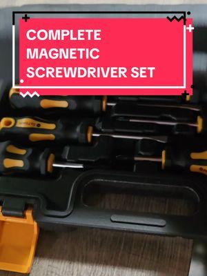 A case of magnetic Screwdriver set. #magneticscrewdriverset #screwdriversets #percisionscrewdriverset #jumpstartsale #newyearnewaura 