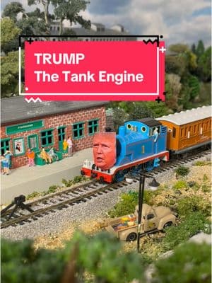 Here we go again… #trump #trumptrain #thomas #parodysong #trains #2trainz 