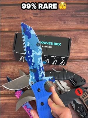 99% damage is INSANE 😩 #knives #knife #mysteryknives