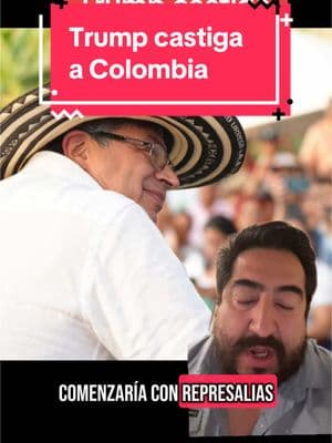 Se complican relaciones entre Estados Unidos y Colombia, luego del agarrón entre Trump y Preto.#inmigracion #colombia #preto 