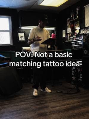 finally… #fyp #fypシ #foryoupage #matchingtattoos #bestfriendtattoos #tattooartist #pa #viraltattoo #viraltattoo #trendingvideo #noticeme #smallbusinesscheck #wow #NFLPlayoffs 