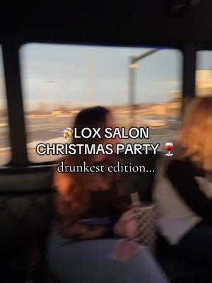 what a night 🤣 i love my salon girlies 🫶🏻✨ #drunkest #partybus #salonlife #salonparty #christmasparty #columbusohio #ohionailtech #limaohio #nailtechcheck #hairtok 