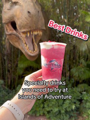 The best drinks at Islands of Adventure that you’ve been missing! #islandsofadventure #universalorlando #dolewhip #fypシ #universalorlandoresort #universalstudiosflorida #foodies 