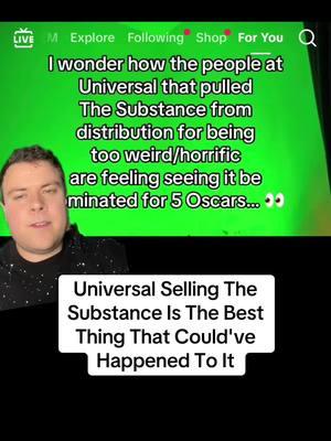 Universal Selling The Substance Was Great #thesubstance #thesubstancereview #thesubstance2024 #demimoore #mubi #universalstudios #nbcuniversal 