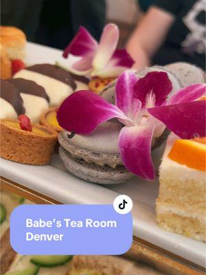 Spent the afternoon with the ladies and had some delicious tea and treats at @Babe’s Tea Room today 🫖 #tea #teaparty #afternoontea #treats #dessert #desserts #pourthetea #babestearoom #denver #colorado #teatime 