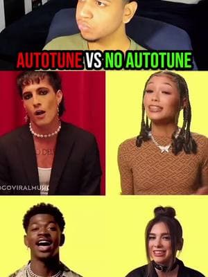 Autotune vs No Autotune #autotunevsnoautotune #autotune #noautotune #music #fyp #viral 