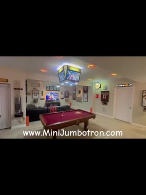 Washington Commanders Minitron® 24” Mini Jumbotron® model#minijumbotron #washingtoncommanders #httr #httc #redskins #mancave #homedecor #basement #basementapproved #DIY #jumbotron @Washington Commanders 