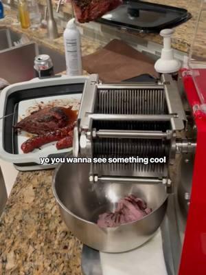 VEVOR Meat Cutter: Your kitchen's new MVP.🥩 #VEVOR #VEVORHomeImprovement #meatcut #meatlovers #kitchenhack