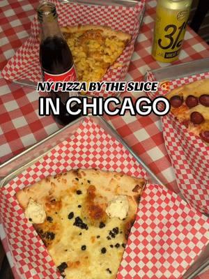 NY style pizza by the slice shop in Chicago that deserves to be talked about more! 🍕 The Slice Hut is pretty new to Chicago, their pizza is delicious and I love the retro vibes! They have some seating where you can eat and grab a drink, or you can grab their slices to go. Check them out at 📍2580 N Lincoln Ave, Chicago, IL 60614 #chicagopizza #pizzachicago #chicagofood #chicagorestaurants #newyorkstylepizza #lincolnparkchicago #chicagoeats 