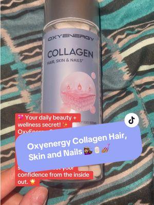 ✨ Discover the ultimate beauty and wellness hack with OxyEnergy Collagen Peptides! 💖 This hydrolyzed collagen powder is packed with powerful benefits to help you glow from the inside out. Say hello to radiant, youthful skin, stronger nails, thicker hair, and improved joint health—all in one scoop! 🥤   Designed for easy absorption, OxyEnergy Collagen Peptides blend seamlessly into your daily routine. Add it to water, coffee, smoothies, or any drink of your choice for a simple, effective way to nourish your body. Perfect for anyone looking to boost their natural beauty and support overall wellness. 🌟   Made with high-quality ingredients, it’s free from artificial additives and packed with the nutrients your body craves. Whether you're chasing healthier hair, glowing skin, or stronger joints, this is your go-to solution! 💪   #collagenpeptides #beautyfromwithin #healthyskin #strongernails #thickerhair #jointsupport #GlowUp #WellnessJourney #HealthyLifestyle #oxyenergy #hydrolyzedcollagen #skincaregoals 