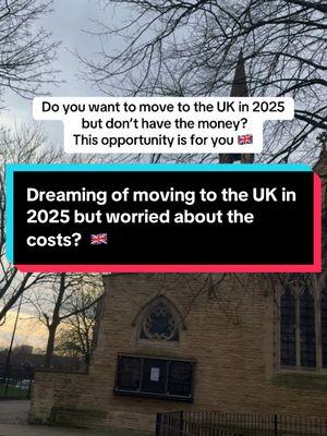 Dreaming of moving to the UK in 2025 but worried about the costs? This opportunity might be your ticket! 🇬🇧✈️ Several UK churches are currently offering visa sponsorships, allowing you to relocate with your family with the Minister of Religion visa (T2).  Eligibility requirements: You need to: 1. have a certificate of sponsorship for your job 2. prove your knowledge of English have personal savings so you can support yourself when you arrive in the UK 3. show you can travel and your travel history over the last 5 years 4. have tuberculosis test results if you’re from a listed country be 18 or over when you apply  Here’s a list of six churches providing such opportunities: 1. Christ Apostolic Church Canaan Land Birmingham 	•	Location: Birmingham 	•	Details: Seeking ministers of religion to deliver sermons, organize community outreach, and encourage church participation. Visa sponsorship is available.   2. Christ Apostolic Church House of Glory Mission International 	•	Location: Thornton Heath 	•	Details: Offering roles such as Christian Drummer, Youth Minister, and Minister of Religion. Responsibilities include leading worship services, mentoring youth, and organizing community programs. Visa sponsorship is provided.   3. God Field Deliverance Ministries 	•	Location: Dagenham 	•	Details: Positions available for Youth Pastor and Assistant Minister of Religion. Duties involve leading worship, community outreach, and educational programs. Visa sponsorship is offered.   4. The Church of Scotland 	•	Location: Edinburgh 	•	Details: A recognized visa sponsor, providing opportunities for ministers of religion under the Skilled Worker visa. They issue Certificates of Sponsorship to eligible applicants. 5. Baptist Union of Wales 	•	Location: Wales 	•	Details: Sponsors workers under both Tier 5 (Religious Workers) and Tier 2 (Minister of Religion) visas, supporting mission workers in Welsh communities. 6. Fellowship of Churches of Christ 	•	Location: United Kingdom 	•	Details: A UKVI A-Rated Visa Sponsor, providing Certificates of Sponsorship for the T2 Minister of Religion visa to support overseas workers in their churches. Important Notes: •	Each church has specific requirements for visa sponsorship. •	Some churches accept only singles, while others welcome families. Next Steps: 1.	Research: Visit the websites of these churches to learn more about their missions and available positions. 2.	Inquire: Reach out directly to inquire about application processes and specific requirements. 3.	Apply: Submit your application and prepare for potential interviews. Disclaimer: This information is based on personal research. Please verify details with the respective organizations before making any decisions. Follow me @explorewithfestus for more updates and detailed opportunities like this. #mo#movetouki#visasponsorship