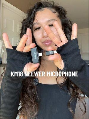 KM18 Microphones are linked in my showcase ☺️  #km18 #neewer #neewerkm18 #wirlessmicrophone #microphone #microphones #contentcreators #contentcreator 