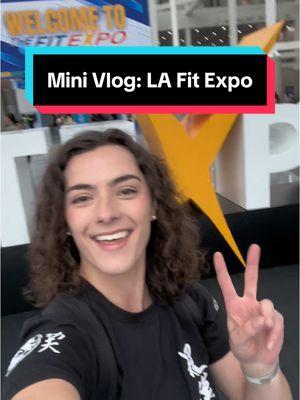 I had the time of my life at @FitExpo: A Fitness Experience  #fitexpo #fitness #Vlog #influencer #workout #comewithme 