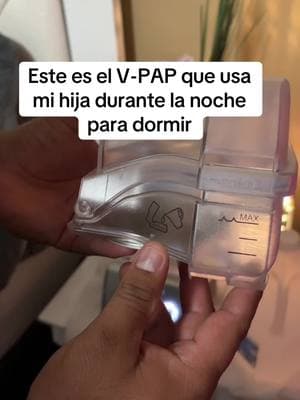 #este es el V-PAP que usa mi hija para dormir durante la noche @guerreritaAlison