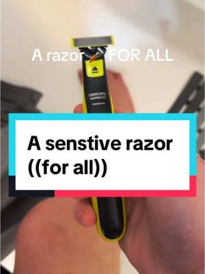 If you have sensitive skin, this razor is for you! #philips #philipsoneblade #oneblade #razor #sensitiveskin #razorsforsensitiveskin #razorhacks #skin #skinhacks #skintok 