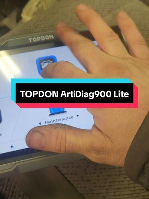 Test and review the ArtiDiag900 lite from TOPDON! #fyp #foryou #scantool #tools #review #toolreview #mechanic #aaronsgarage #topdon 