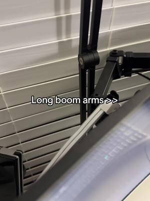 Long mic boom arms>>#mic #boomarm 